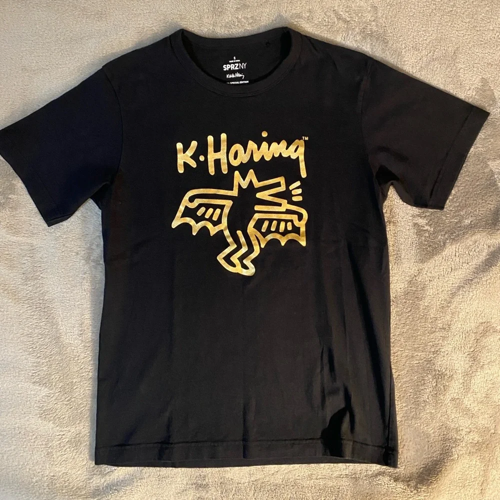 Keith Haring Barking Dog MOMA Edition T Shirt - Picture 5 of 6